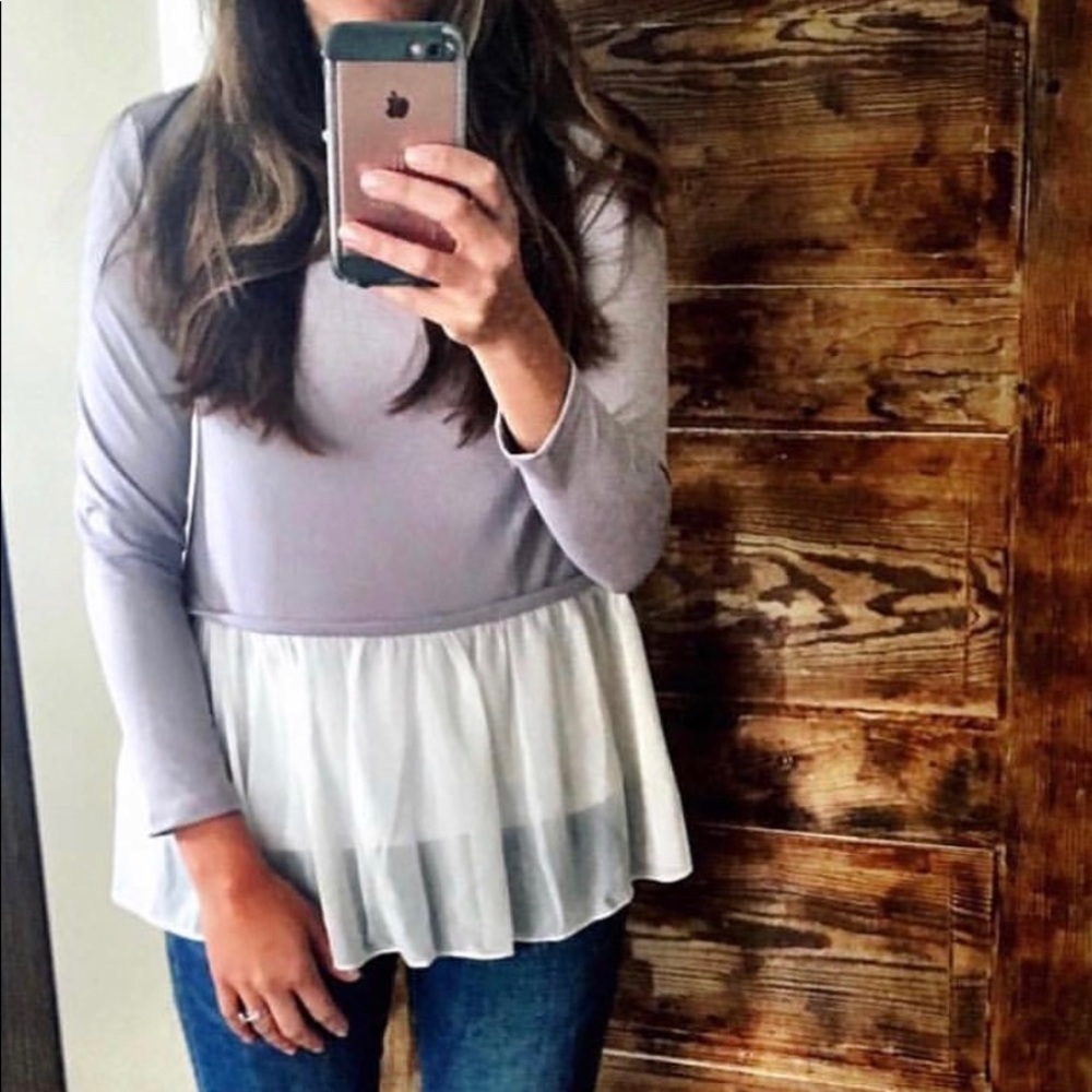 Shein Blouse with Ruffle Detail